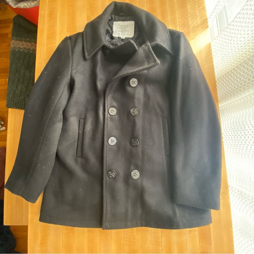 Navy Peacoat, genuine